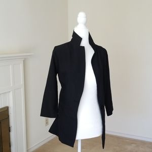 3/4 length sleeve blazer